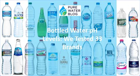 bottled water brand ph testing|bottled water alkaline chart.